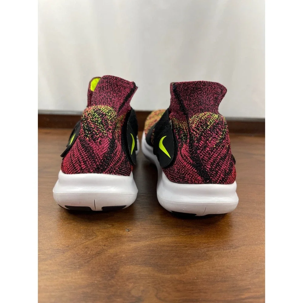 Flyknit Free Nike RN Motion Multicolor Running Shoe 880846-004 Women Size 7 EUC